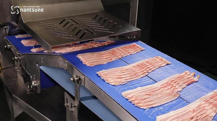 Nantsune Model NTDPD-340 Zeus Dual 3D Pack Fixed Weight Meat Slicer