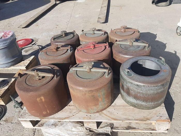 Used Mill, Jar, Stoneware, Size 6, 6.6 Gallon, C/st, (9) #S744393