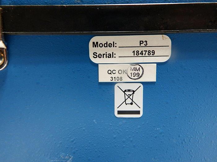 Used VISHAY Instruments P3 portable Strain Gauge Indicator Recorder MM120-001469 (H1)