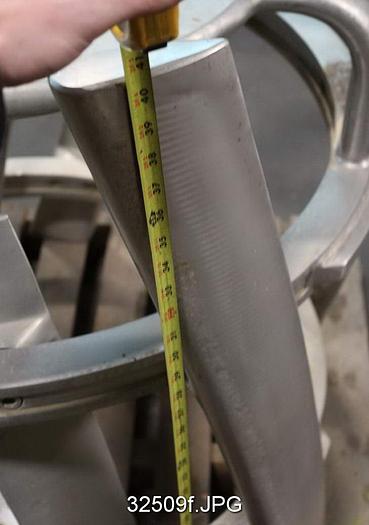 Unused Bird 50B Pressure Screen Multi Foil Rotor #32509