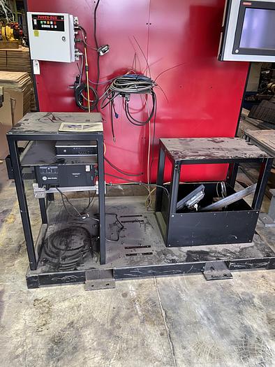 Used PRESTON EASTON MODEL RTT20 40' ROBOT TRANSFER TRACK ORIGINALLY RAN FANUC ARCMATE 120IC/10L