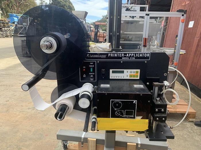 Used Labeler, Pressure Sensitive, Label-Aire, Mdl 2138 (V2), Print Apply #S744443