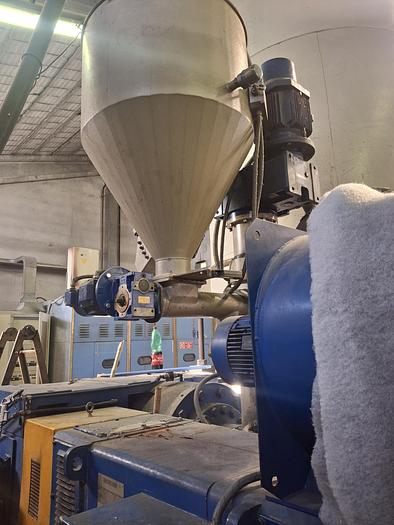 Used GAMMA MECCANICA 160 mm. extruder for LDPE HDPE PP,..