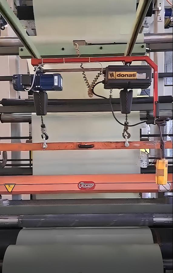 Used TECOM 65 mm. screw 1600 mm.