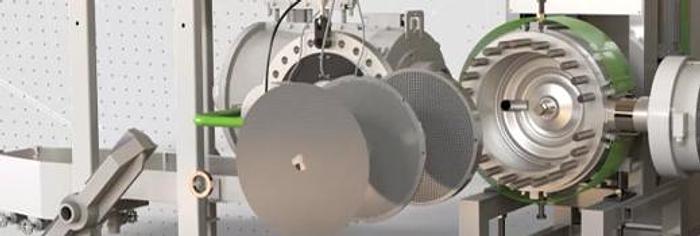 FULLY AUTOMATIC SCREENCHANGER, doctor-blade system