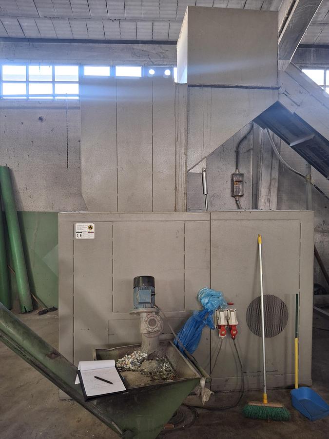 Used 2001 GAMAN 800 mm.granulator 60 Hp (43 kw)