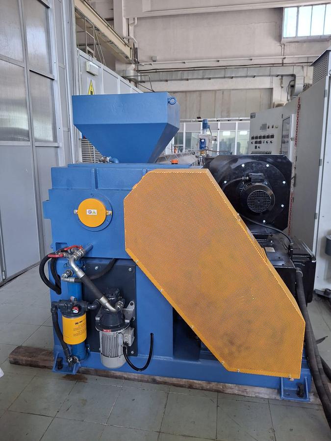 Refurbished extruder cdm prealpina,500 kg/h.+FIMIC ras400, pe,pp,pc,ps,abs, reconditioned.