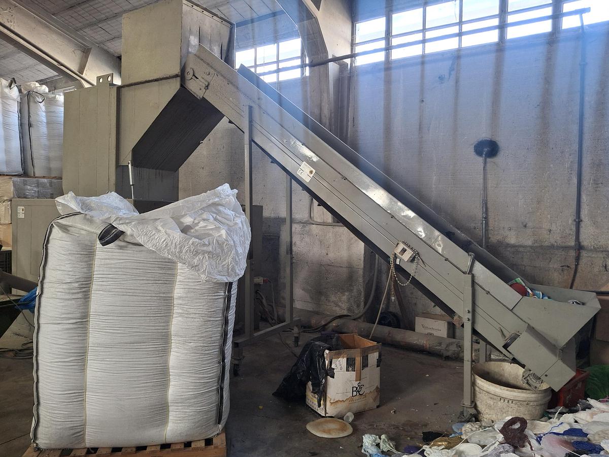 Used 2001 GAMAN 800 mm.granulator 60 Hp (43 kw)