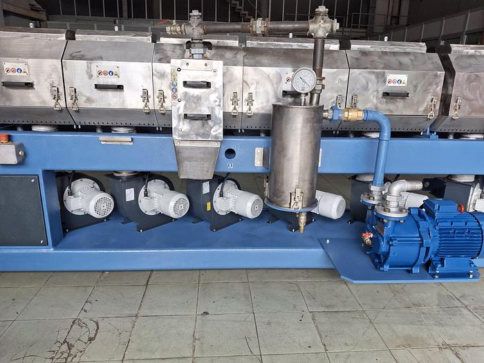Refurbished CDM PREALPINA 500-600 kg/h PE PP PC PS ABS REGRANULATING LINE FULLY RECONDITIONED