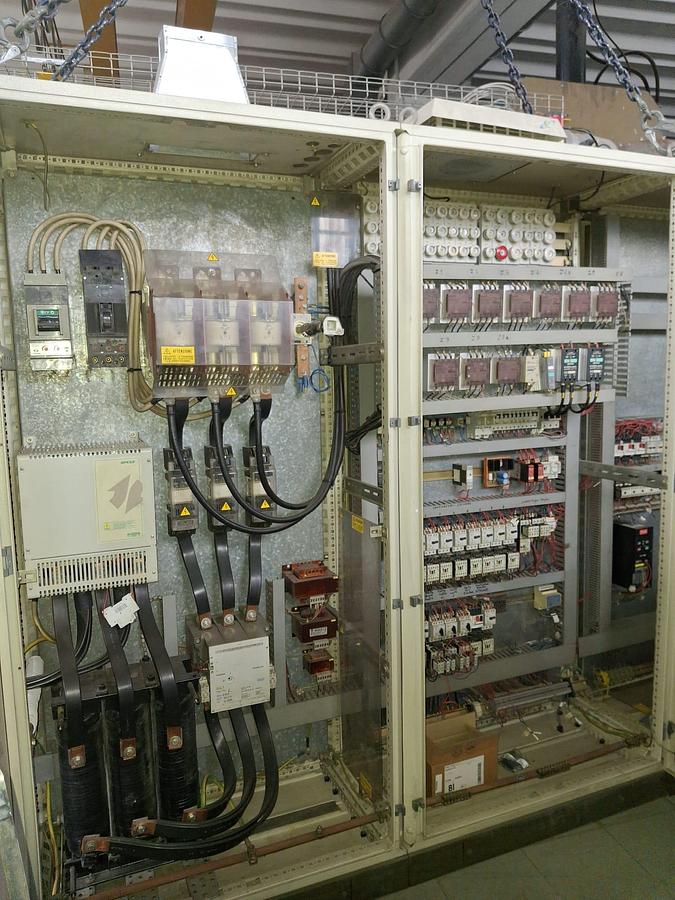 Refurbished extruder 160 mm. 50 LD 2x degassing with  energy saving IR heaters