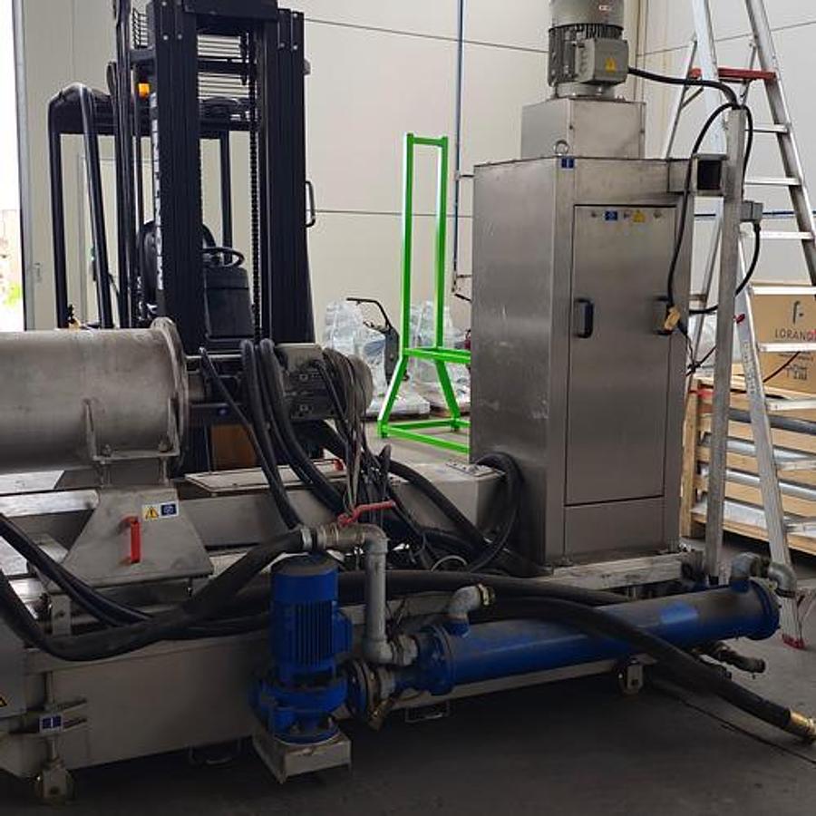 Used water ring pelletizer 700 kg/h prt ready to go