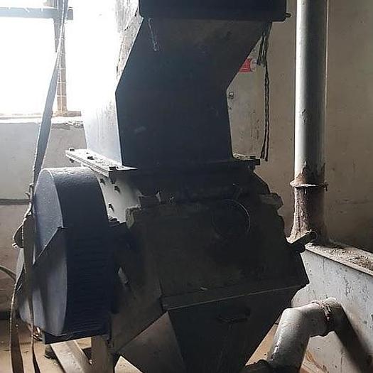Used Granulator Zerma, model GSE 500, for plastic waste