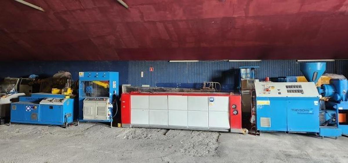 Refurbished THEYSOHN ptìrofile downatream equipment