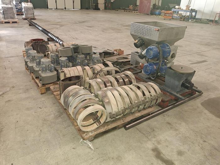 Used 2017 TECNOVA 160 mm 800-1.200 kg/h PE PP PS PC ABS PS EPS, ..