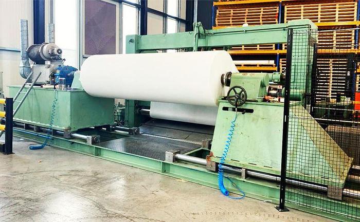 Used 3,6 mt.SLITTER REWINDER GOEBEL
