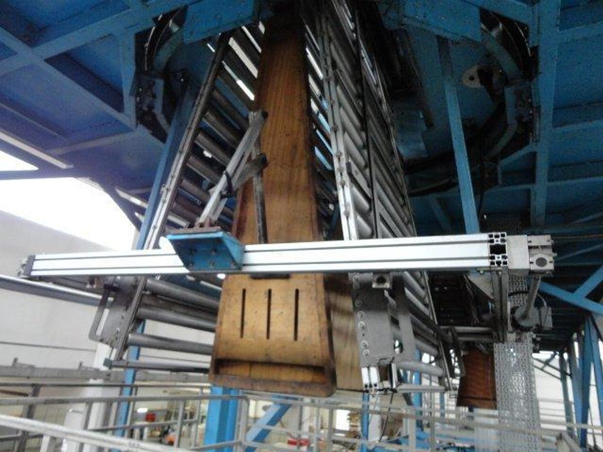 Used EXTRUDER GHIOLDI s.55-75-55, d.300, w.1700 mm.