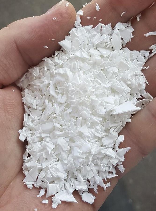 HDPE Regrind White Injection MFI 7