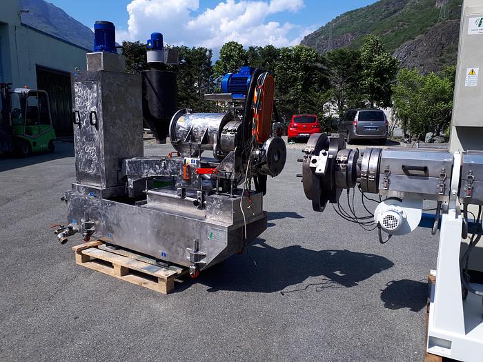 Refurbished PRT LDPE HDPE PP PS PC ABS RECYCLING EXTRUDER 200 kg/h