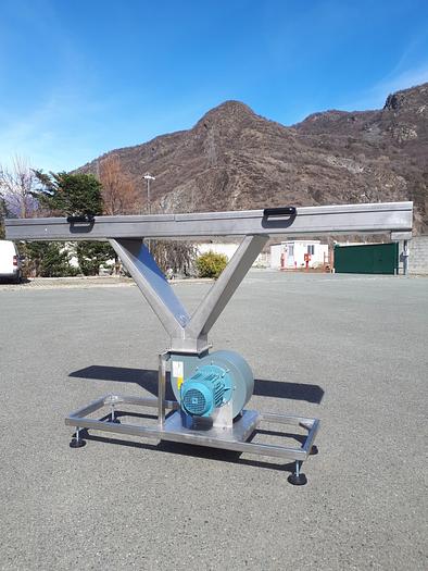 GERMANPLAST 2000 x 30 mm. AIR DRYING TUNNEL for strands