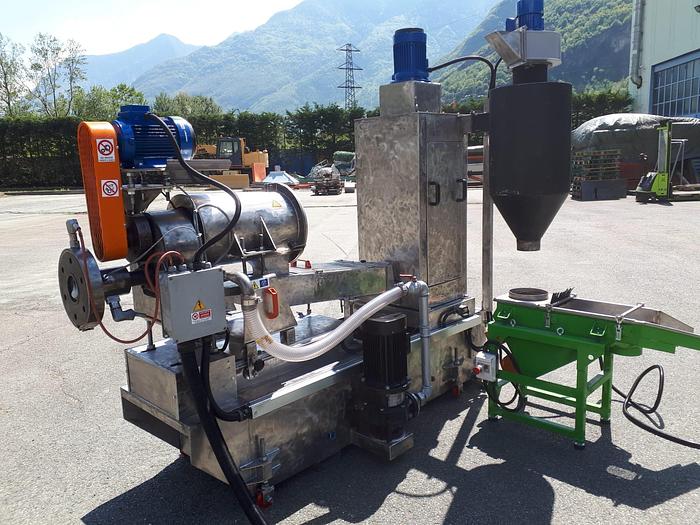 Refurbished PRT LDPE HDPE PP PS PC ABS RECYCLING EXTRUDER 200 kg/h