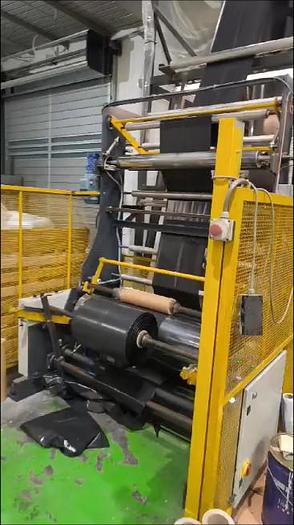 Used 1989 BANDERA  BLOWN FILM EXTRUDER s.80 d.130 w1.200