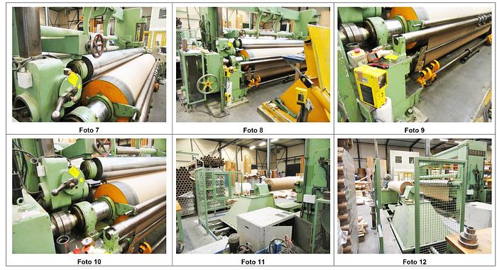 Used 3,6 mt.SLITTER REWINDER GOEBEL