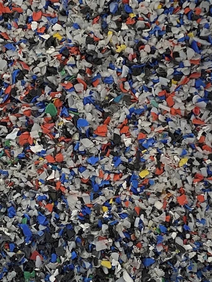 Used HDPE Regrind Mix Color MFI 0,3-0,5