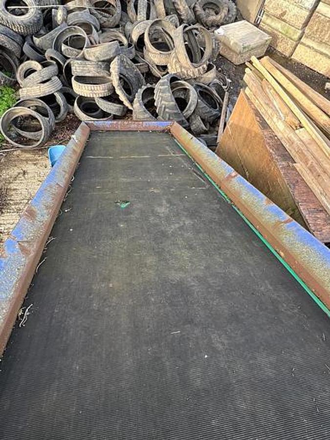 Used USED TYRE RECYCLING LINE MTB+ELDAN 1 Ton/h in 20 mm. (1st machine yields abt.10 T/h in chopped size)