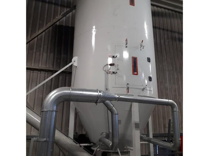 DRYING SYSTEM for VERTICAL MIXERS