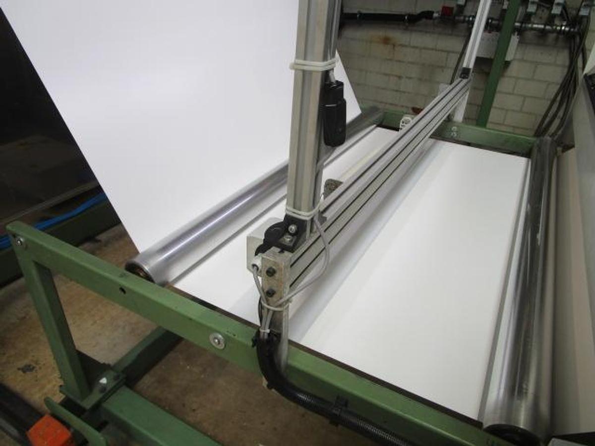 Used Amut EA120 sheet extruder 1600 mm.wide, 1300 kg/h 2000-2008