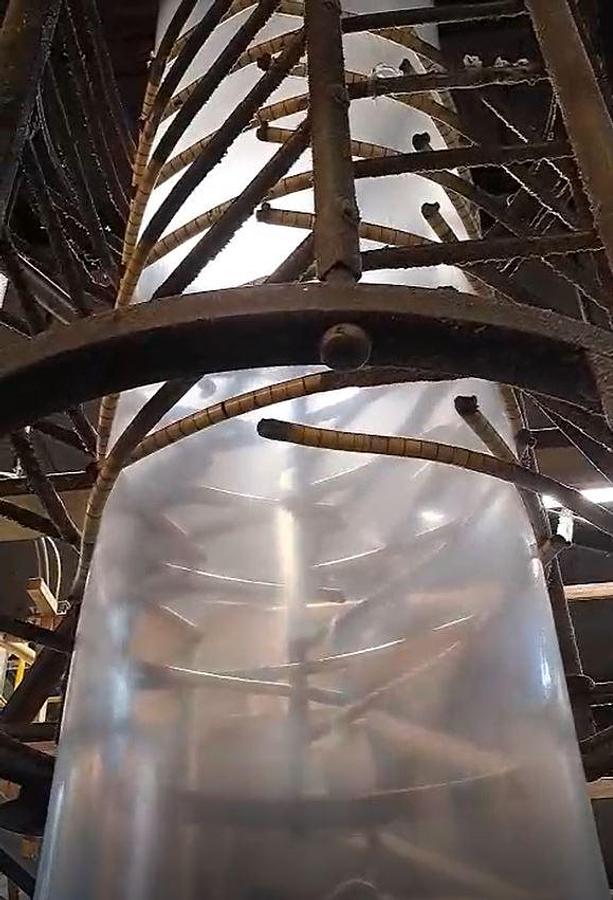 Used TECOM 65 mm. screw 1600 mm.