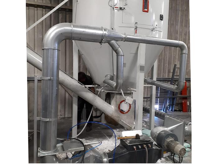 DRYING SYSTEM for VERTICAL MIXERS
