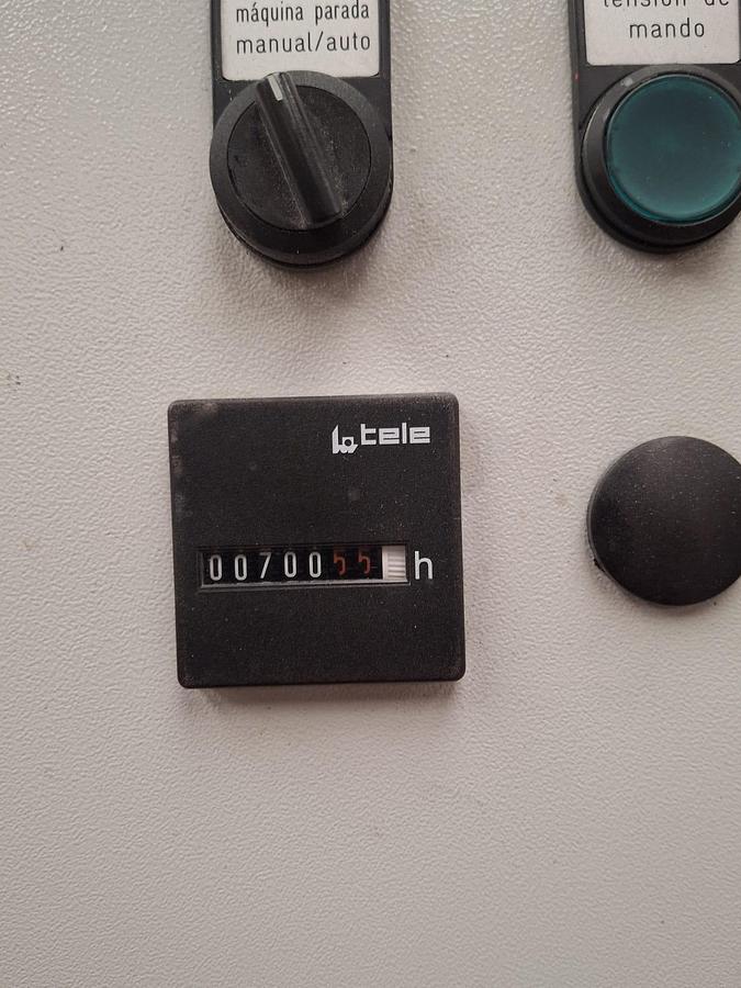 Refurbished single shaft shredder 1500 mm 90 kw weima 2015