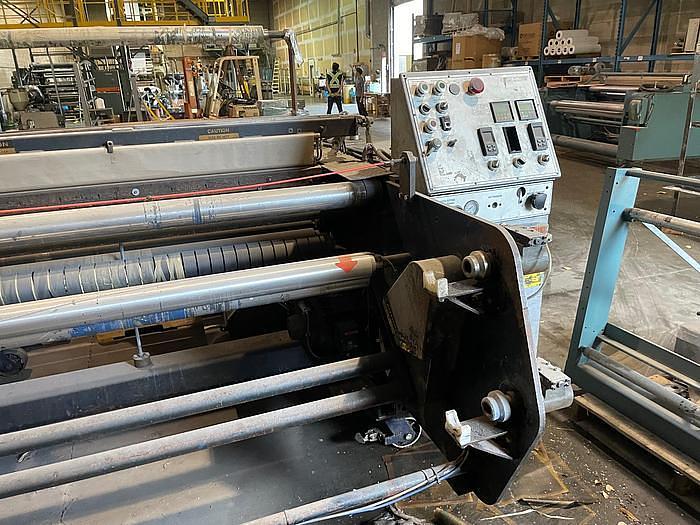 Used 1994 BATTENFELD-GLOUCESTER 418 HE 70 REEL-TO-REEL BAG PRE-CUTTER