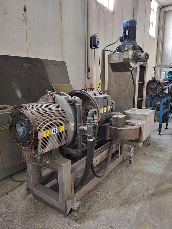 Refurbished pelletizer-water-ring-Tecnova-1-To/h-reconditioned