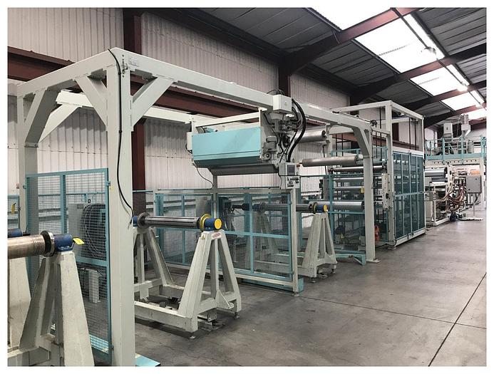 Used AMUT PET,PP & PS sheet extrusion line 1000 mm Ref.TX123