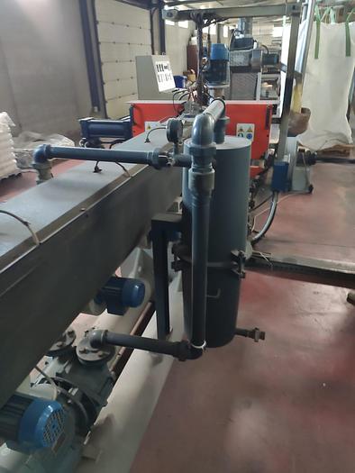 Refurbished 2006 TECNOVA USED PE PP EXTRUDER 105 mm.