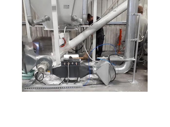 DRYING SYSTEM for VERTICAL MIXERS