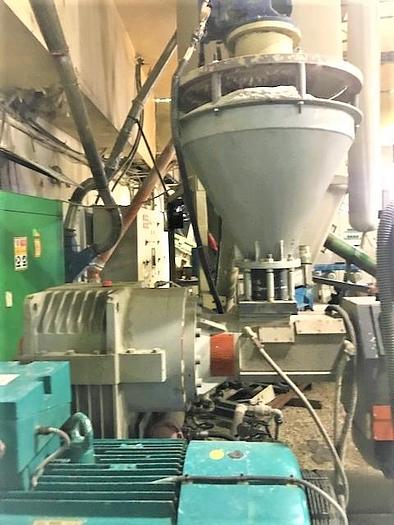 Refurbished extruder pe pp 500 kg/h 37LD reconditioned with warranty