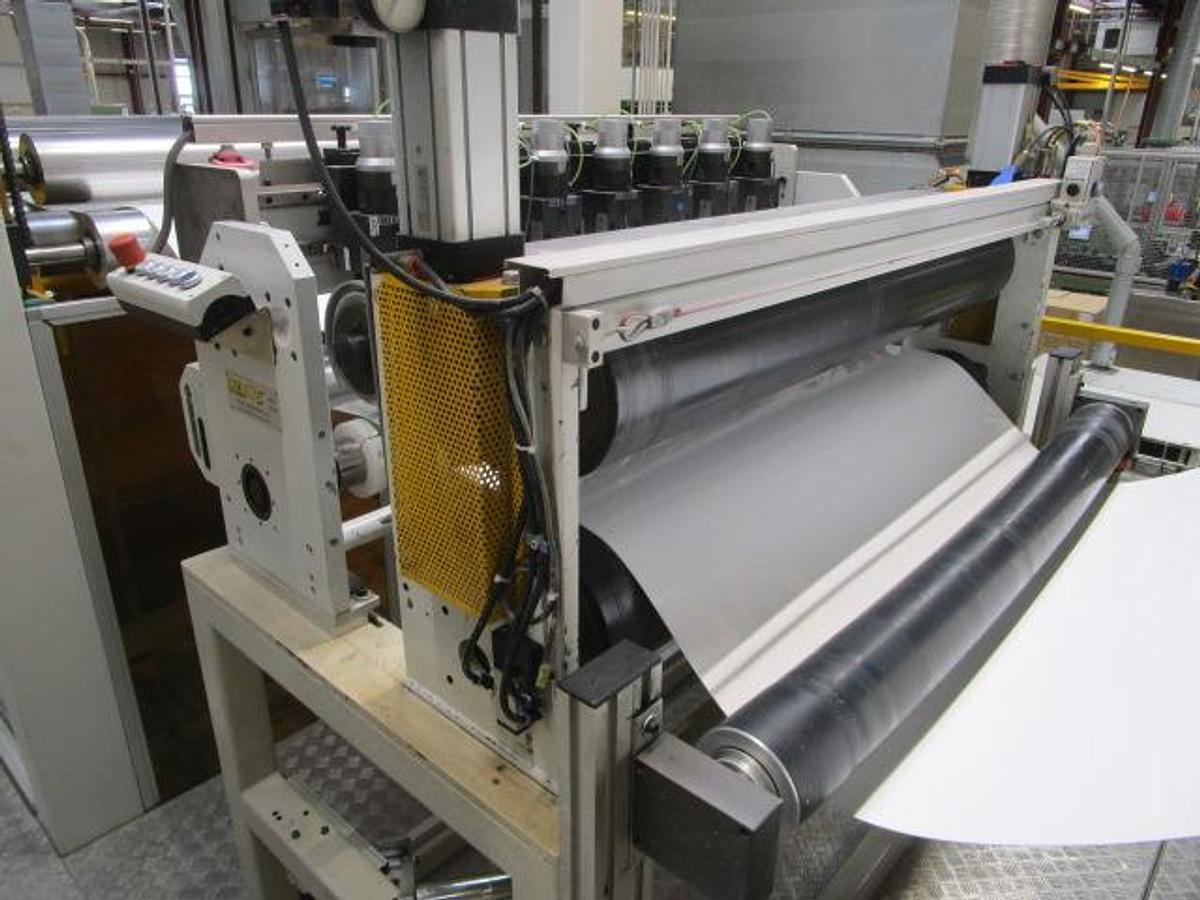 Used 2004 AMUT EZ 160 1200/1000 mm.single screw 1 Ton/h PS PP