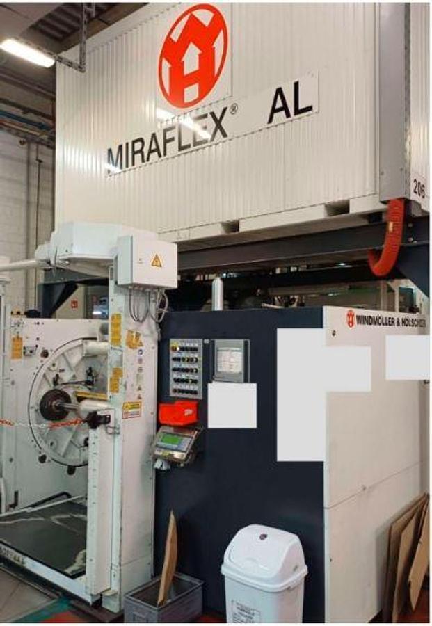 Used 2013 WINDMÖLLER & HÖLSCHER Miraflex AL 8 c. 1270/1320 mm.