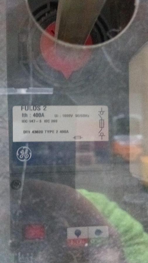 Used VMC Impianti single shaft shredder 1800 mm.