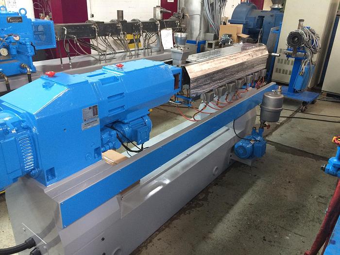 Used LEISTRITZ ZSE 50 GL 2×50 mm.rec.250 kg/h