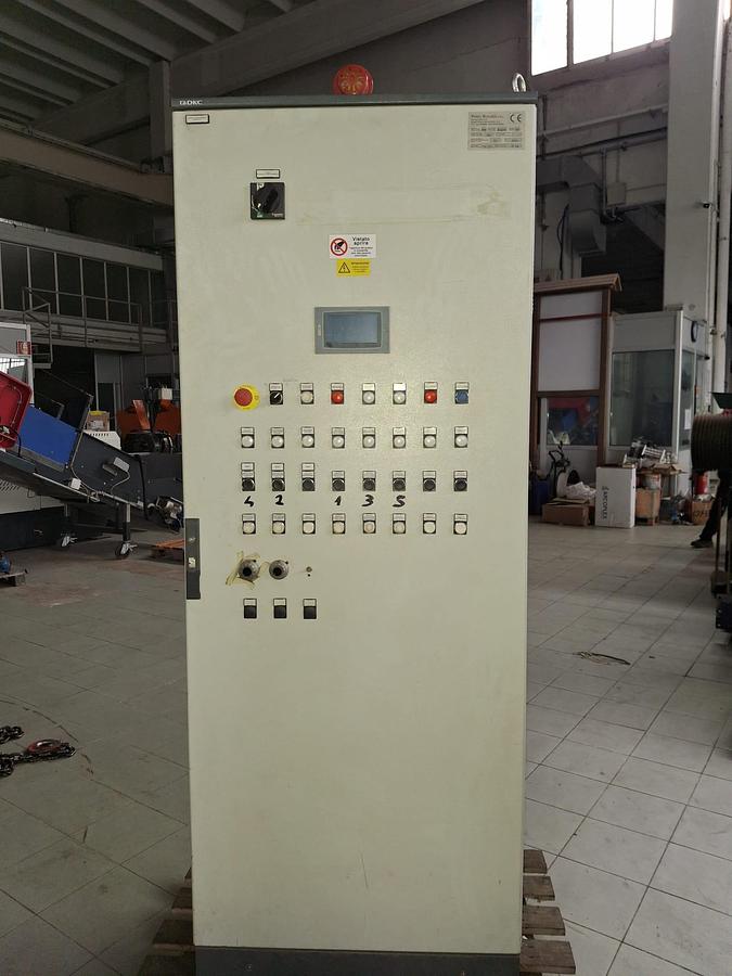 Refurbished extruder 160 mm. 50 LD 2x degassing with  energy saving IR heaters