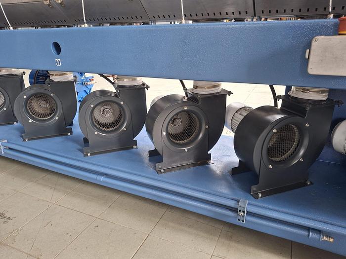 Refurbished CDM PREALPINA 500-600 kg/h PE PP PC PS ABS REGRANULATING LINE FULLY RECONDITIONED