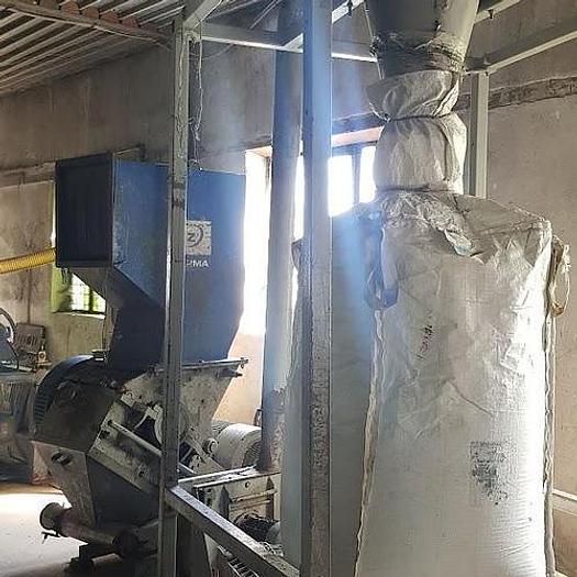 Used Granulator Zerma, model GSE 500, for plastic waste