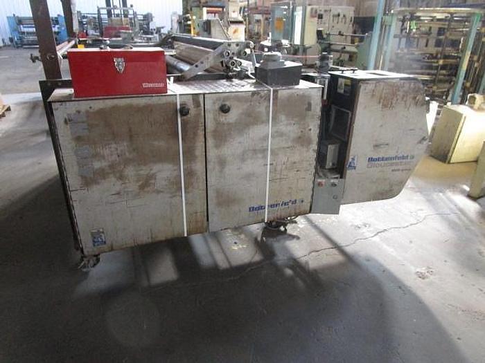 Used 1994 BATTENFELD-GLOUCESTER 418 HE 70 REEL-TO-REEL BAG PRE-CUTTER