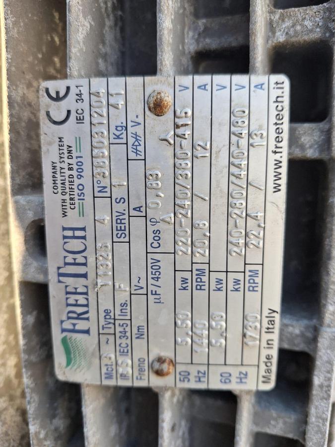 Used CHAIN EXTRACTION BELT 4.350 mm.