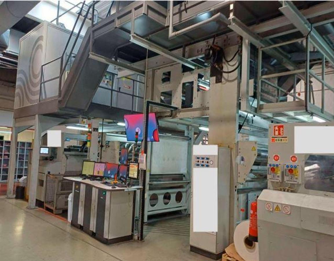Used 2011 BOBST FISCHER & KRECKE 10 c 1450/1500 mm gearless FP16 - S10 10 col. 1450/1500 mm.gearless