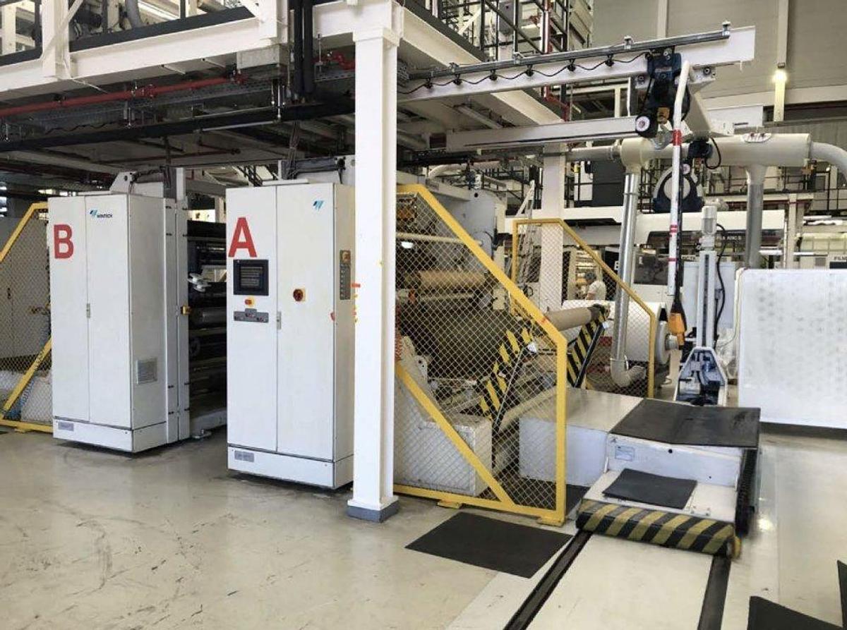 Used 2001 KIEFEL 5-layer dw.2000 mm-d.500 -500 kg/h